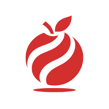 Apple Logo #D32F2F