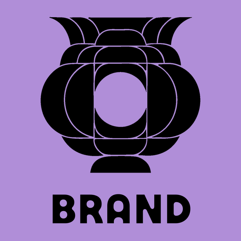 Layered Overlap Bulbous Urn Cauldron Crest preview