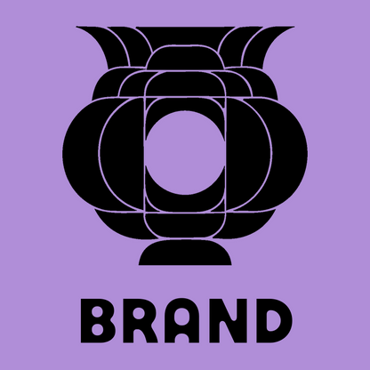 Layered Overlap Bulbous Urn Cauldron Crest preview