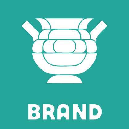 Layered Overlap Woven Pot Cauldron Logo preview