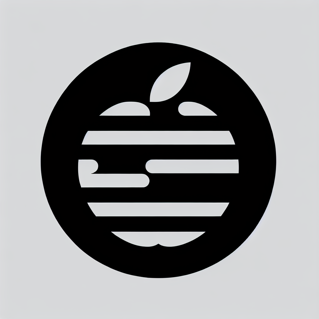 Stripped Apple Logo