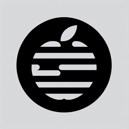 Stripped Apple Logo