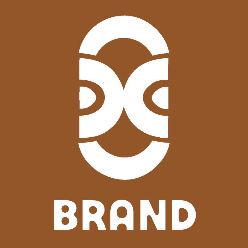 Pictogram Stacked Oval Eyes Totem Badge preview