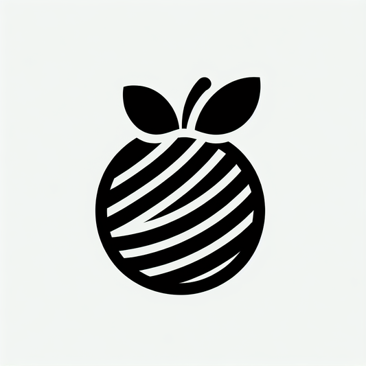 Striped Apple Logo