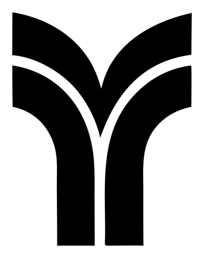 Pictogram Split Tree Trunk Branching Mark