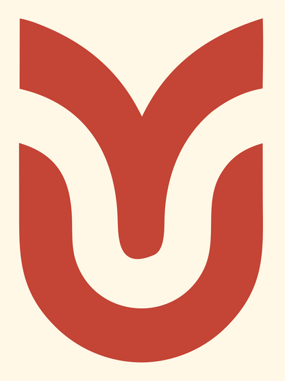 Pictogram Tulip Chalice Vessel Icon #fff8e7/#c44536