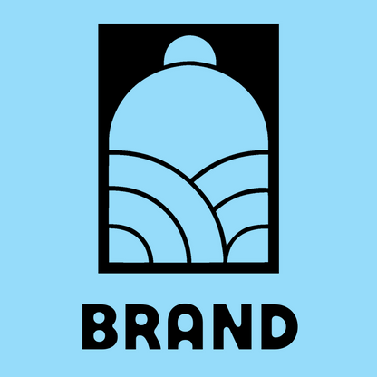 Bold Geometric Curved Genie Lamp Mark preview