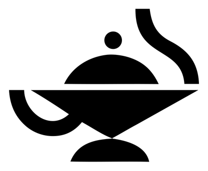 Aladdin Oil Lamp Icon
