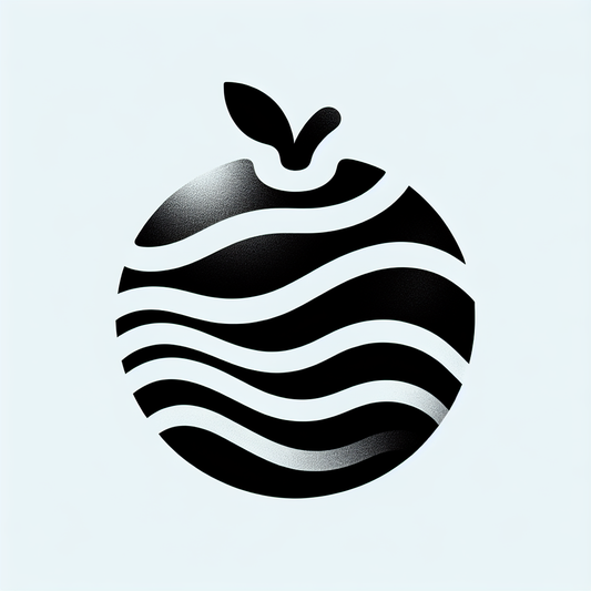 Abstract Apple Logo