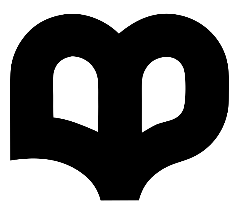 Heart-Shaped Arched Twin Page Book Mark