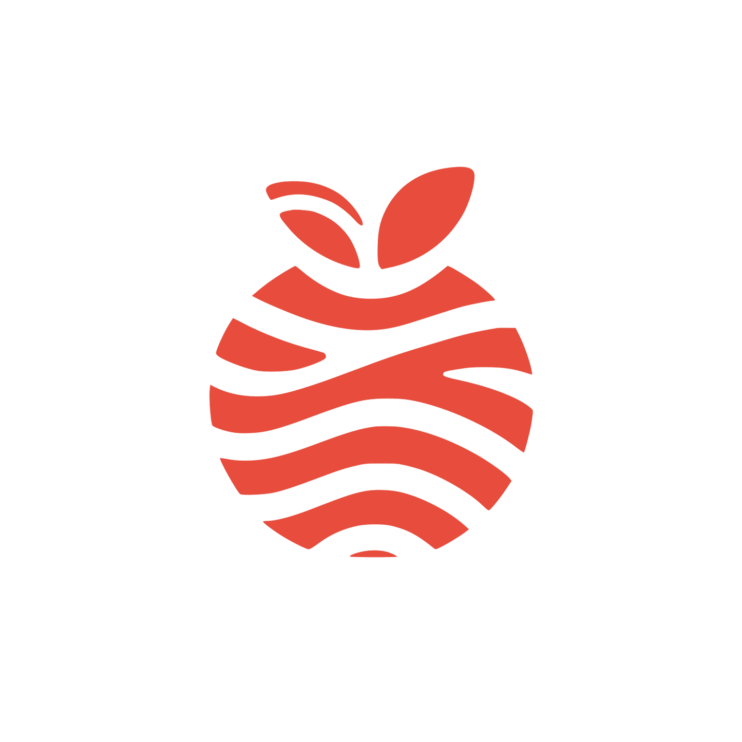 Apple Logo #E74C3C