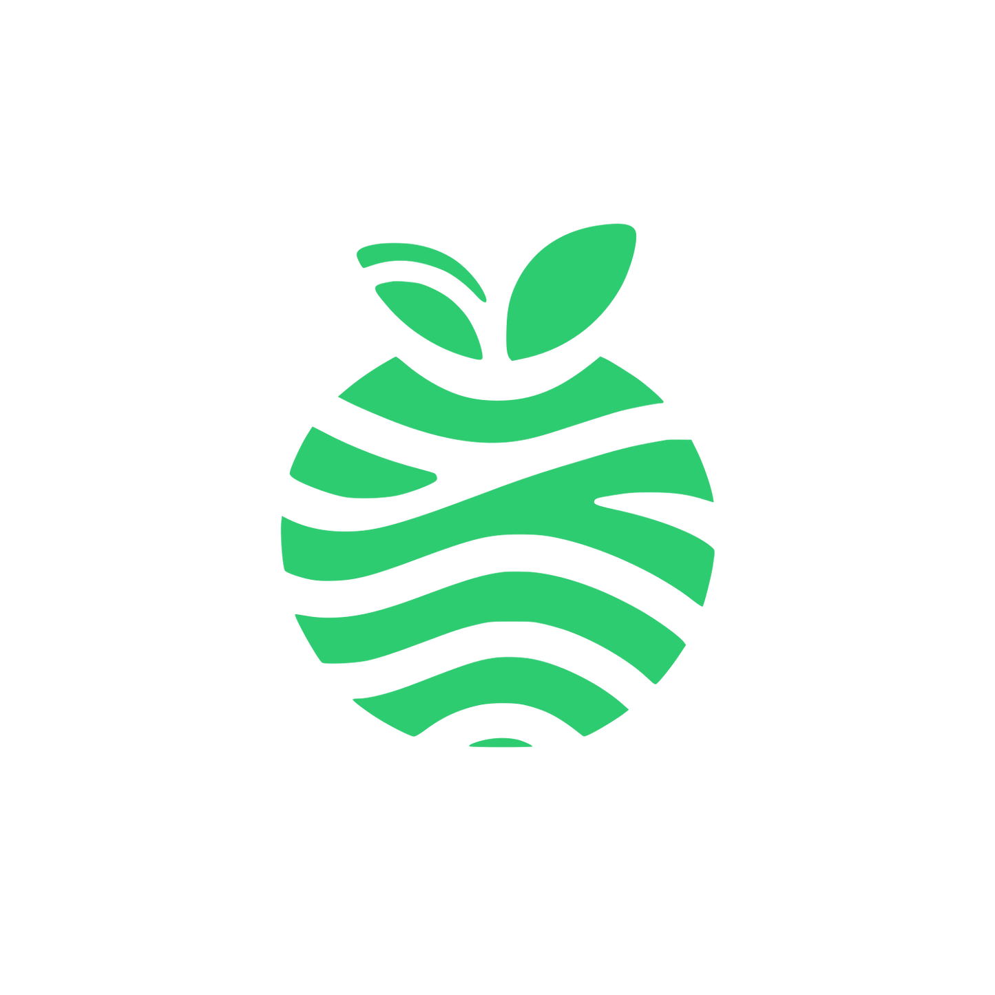 Apple Logo #2ECC71