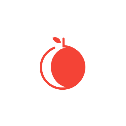 Apple Fruit Logo #F44336