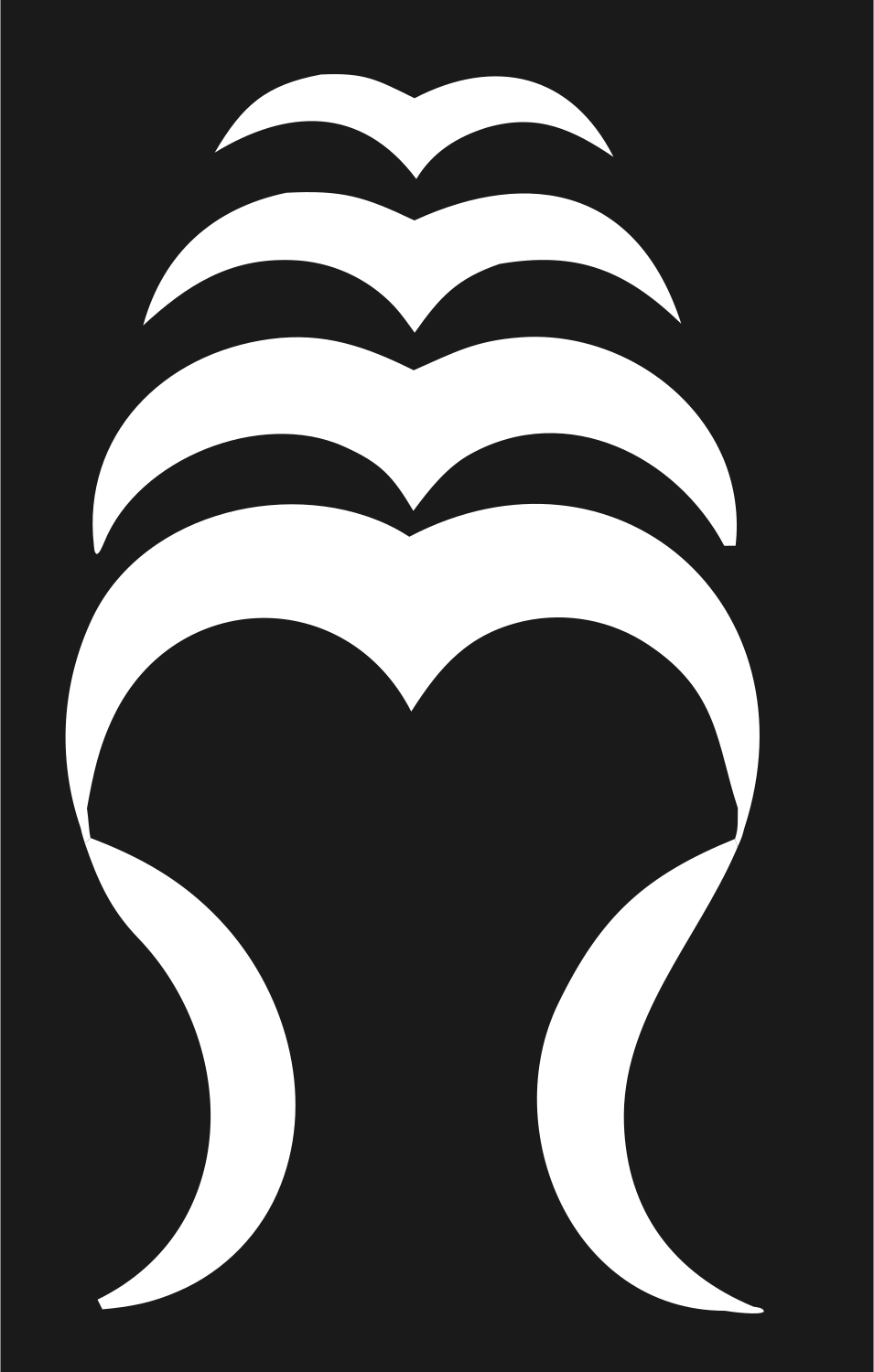 Bold Lion Head Mark #1a1a1a/#ffffff