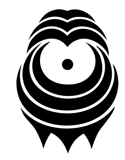 Hand-Drawn Lion Face Crest #ffffff/#000000