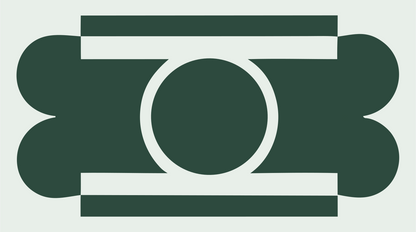 Virgo Zodiac Bold Emblem #e8efe9/#2d4a3e