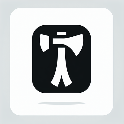 Black Axe Logo