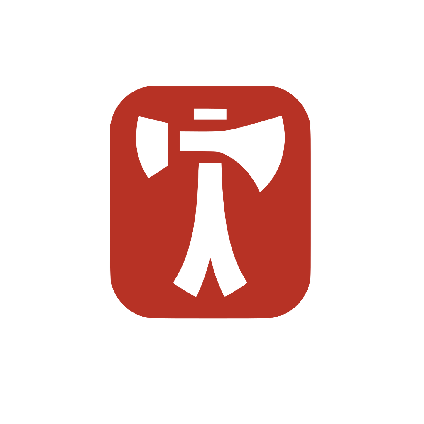 Black Axe Logo #b73225