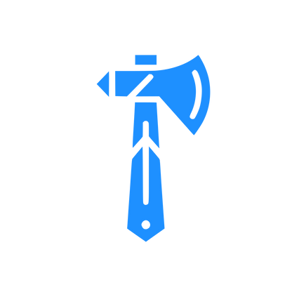 Tool Themed Logo #1E90FF