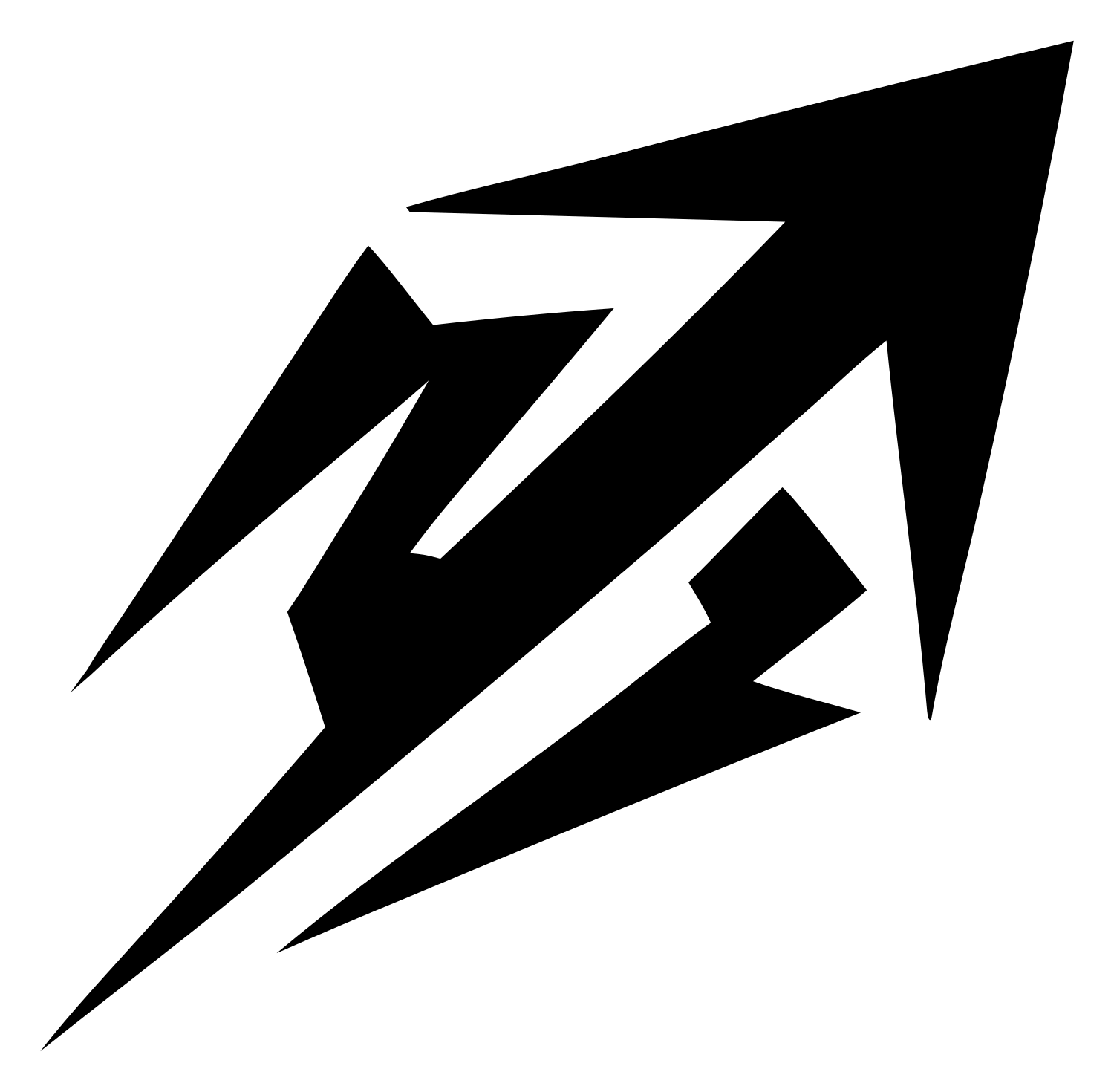 Industrial Sagittarius Arrow Mark #ffffff/#000000
