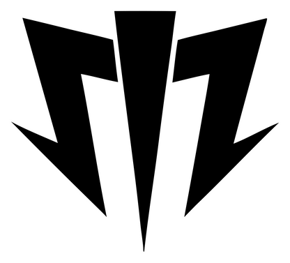 Triple Arrow Sagittarius Emblem #ffffff/#000000