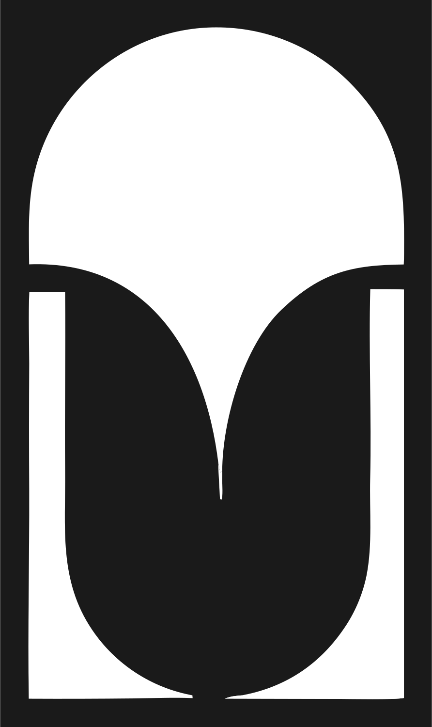 Negative Space Capricorn Arch Mark #1a1a1a/#ffffff