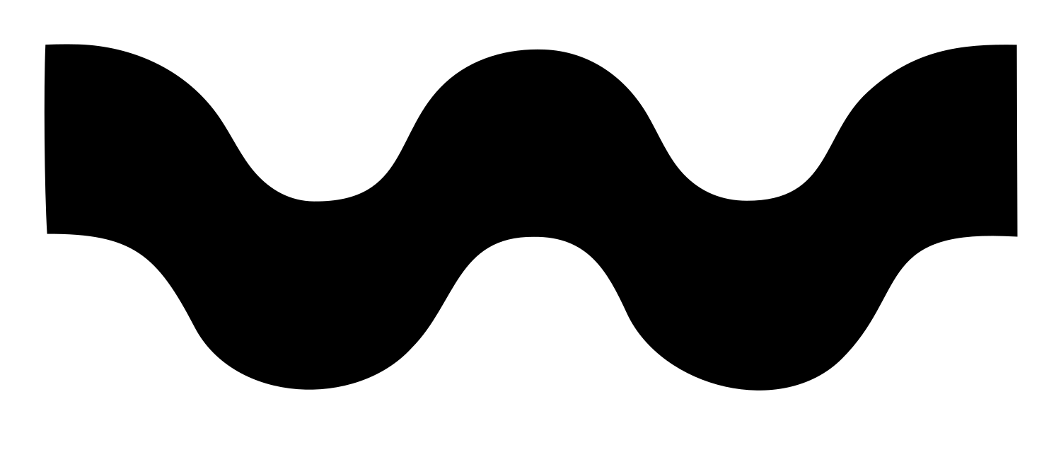 Bold Wave Band Logo #ffffff/#000000