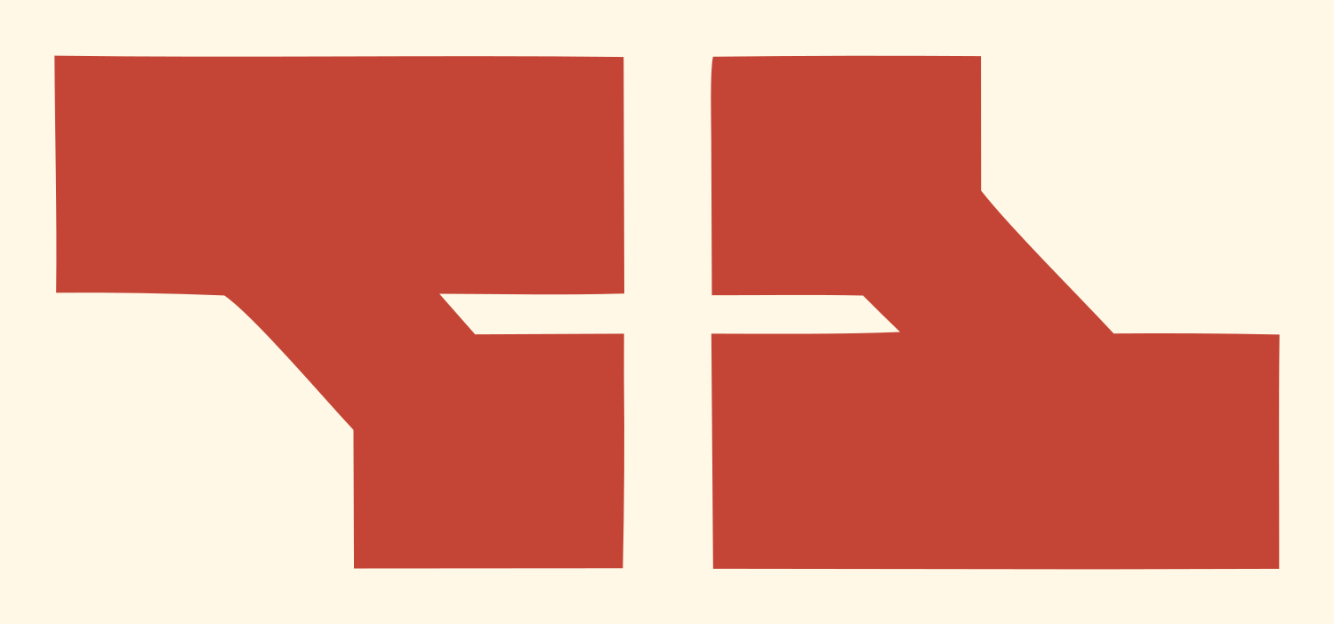 Angular Water Bearer Crest #fff8e7/#c44536