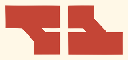 Angular Water Bearer Crest #fff8e7/#c44536