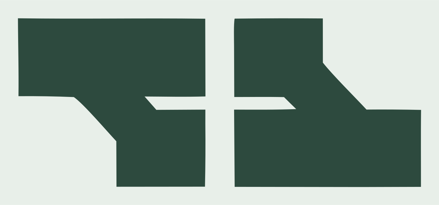 Angular Water Bearer Crest #e8efe9/#2d4a3e