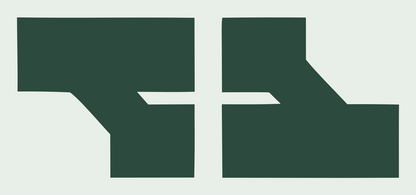 Angular Water Bearer Crest #e8efe9/#2d4a3e