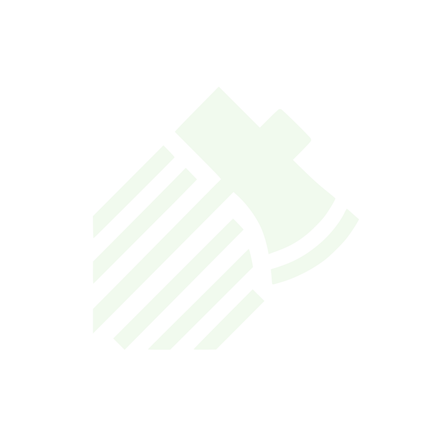 Axe Hammer Logo #F1FAEE
