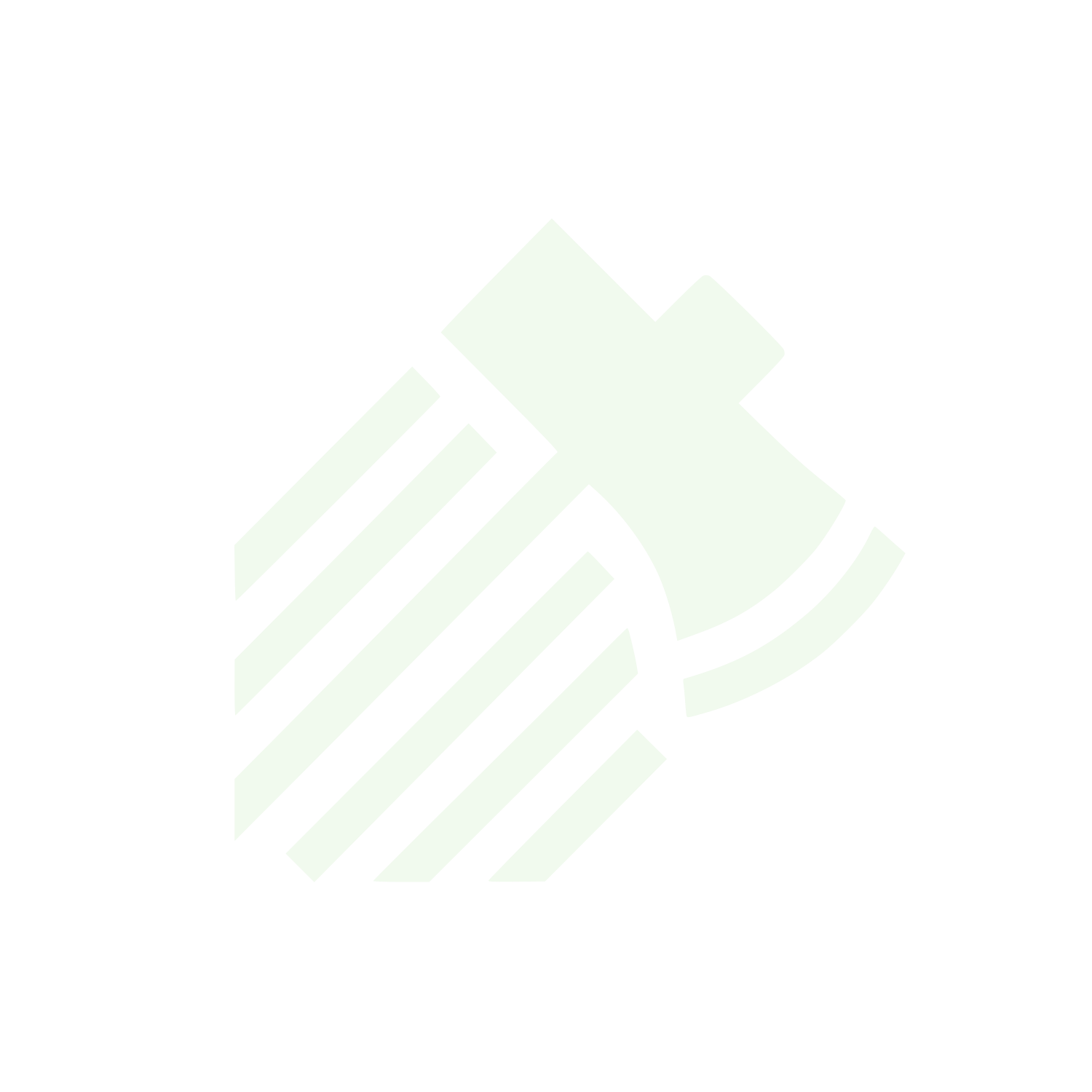 Axe Hammer Logo #F1FAEE