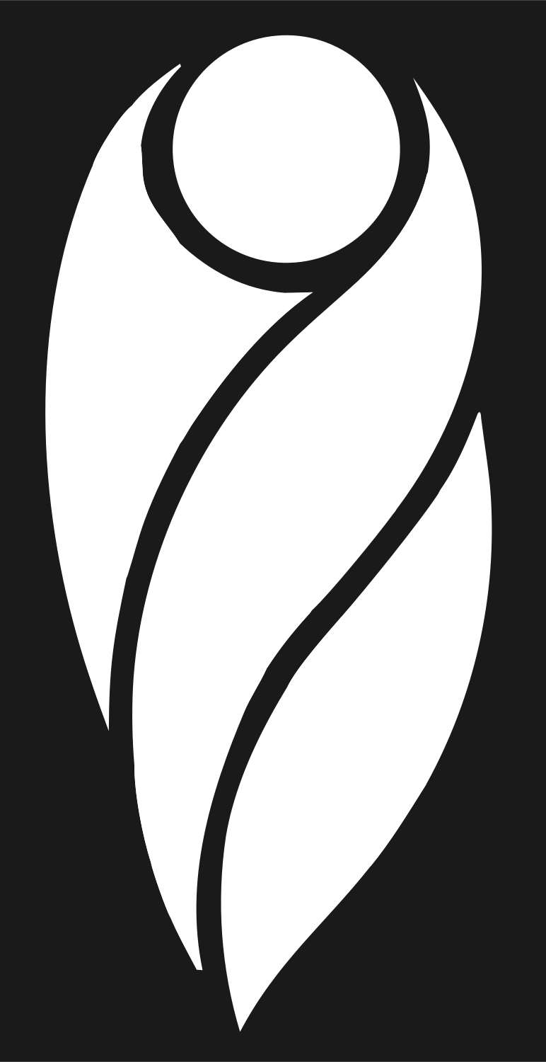 Volleyball Player Badge #1a1a1a/#ffffff
