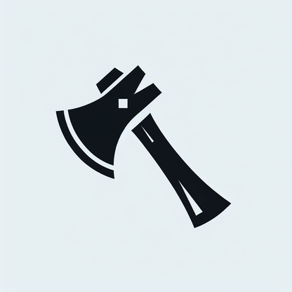 Axe Symbol Logo