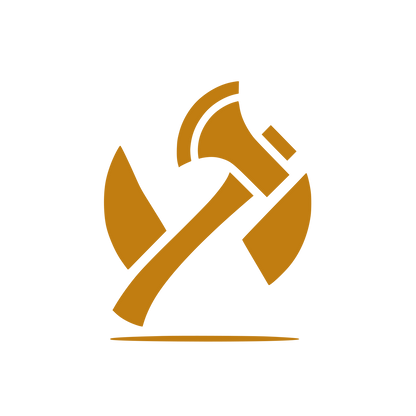 Crossed Axes Logo #C17D11