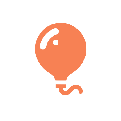 Balloon Idea Logo #F78154