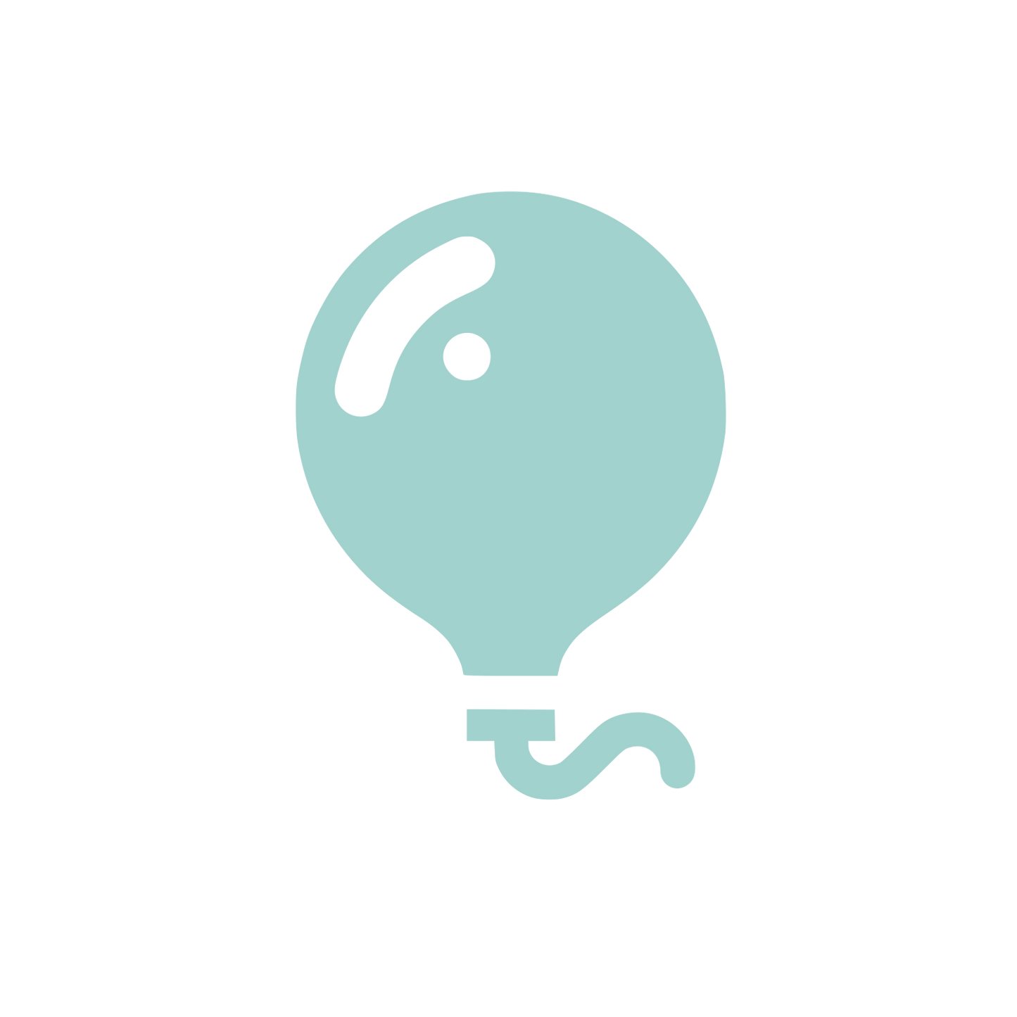 Balloon Idea Logo #A1D2CE