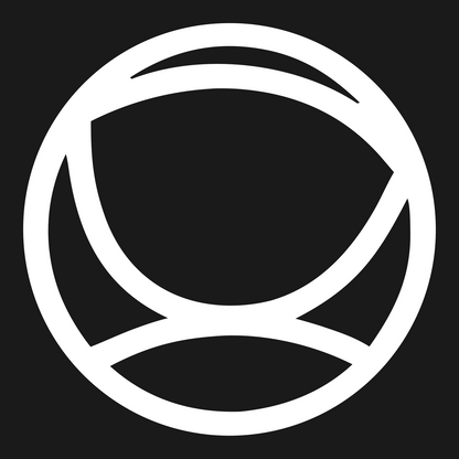 Bold Tennis Ball Logo #1a1a1a/#ffffff