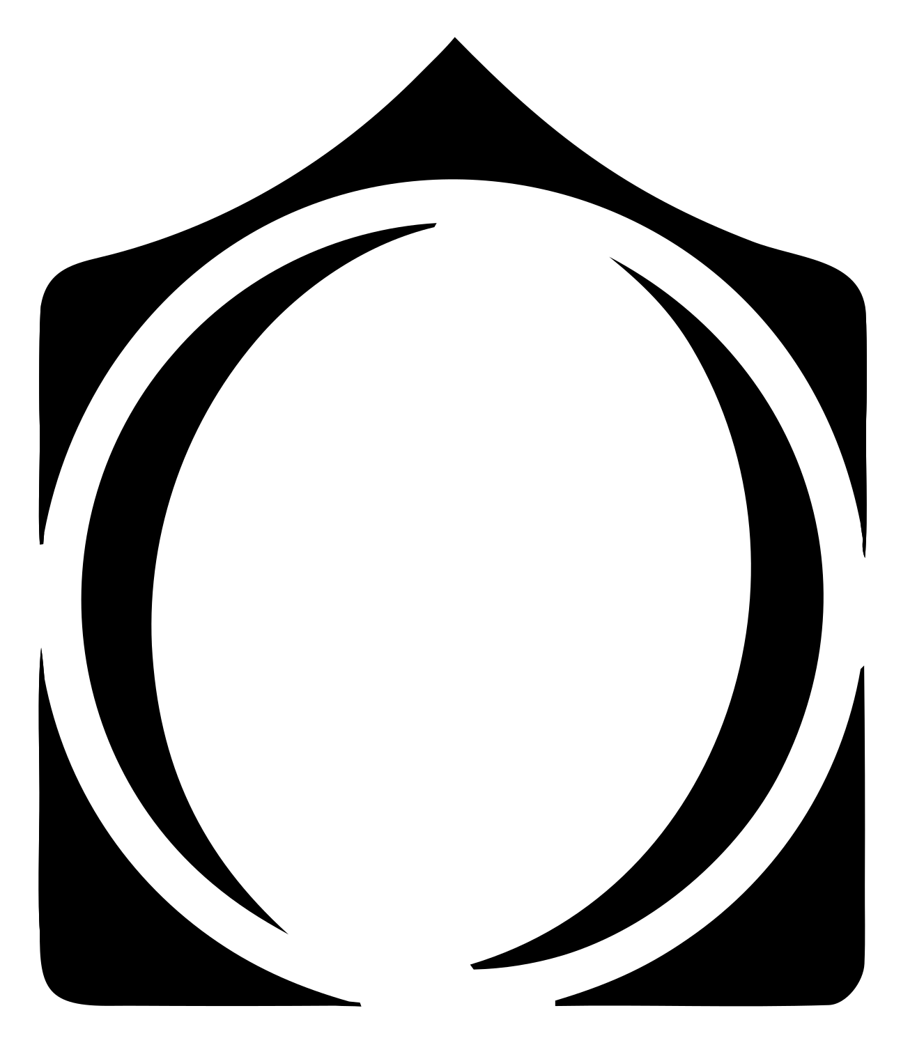 Pentagon Tennis Ball Icon #ffffff/#000000