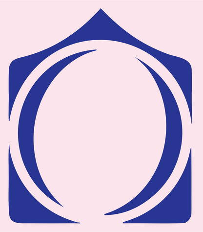 Pentagon Tennis Ball Icon #fce4ec/#283593