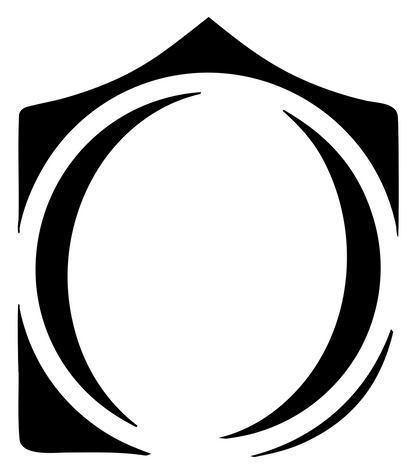 Shield Circle Tennis Ball Logo #ffffff/#000000