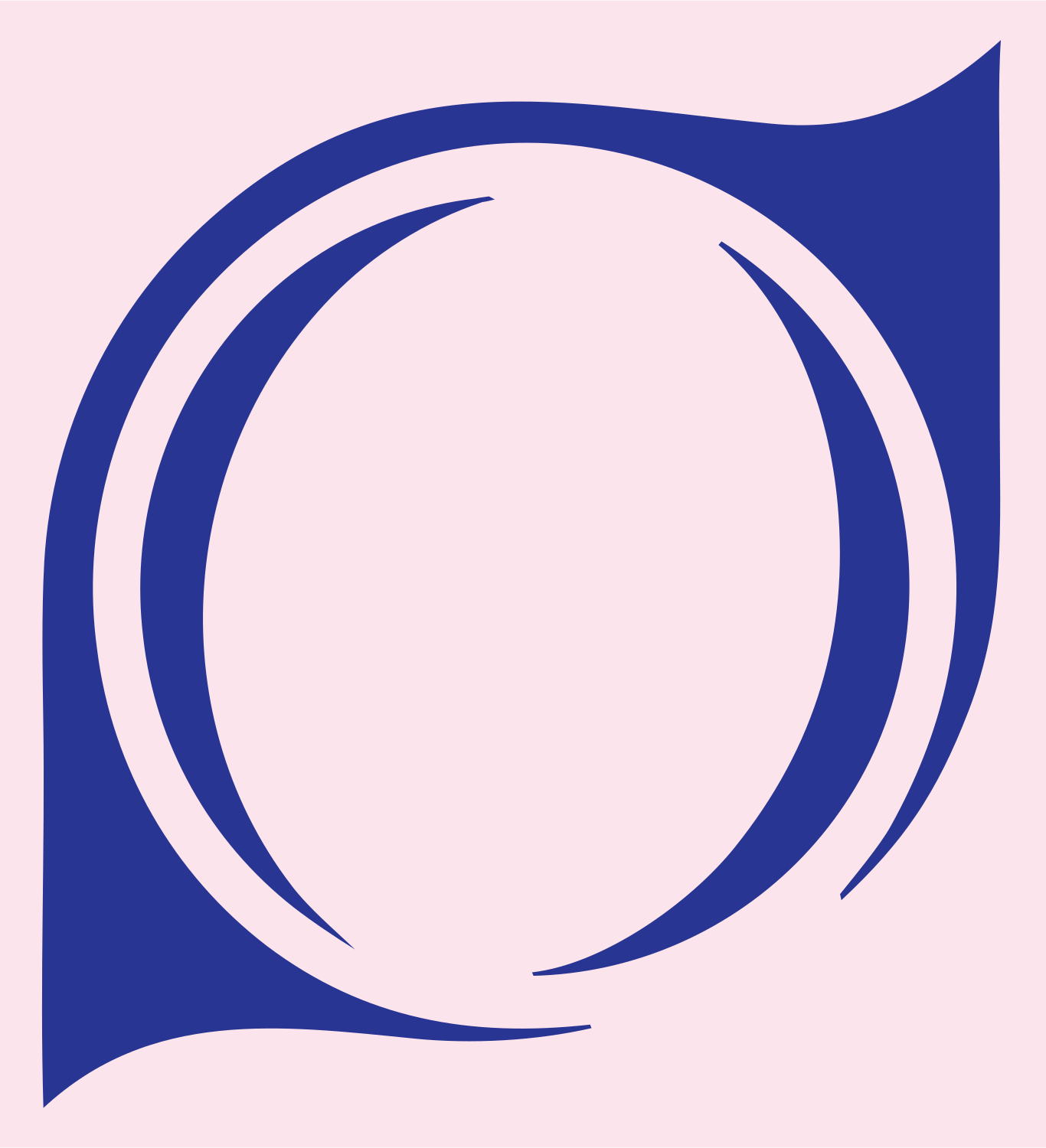 Curved Circle Tennis Ball Icon #fce4ec/#283593