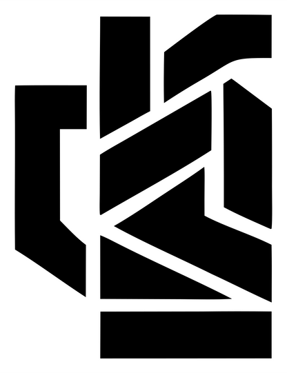 Beer Mug Geometric Logo #ffffff/#000000