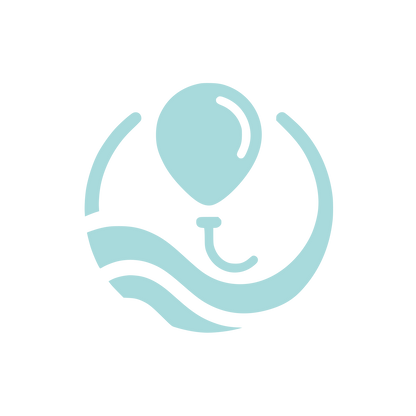 Balloon Care Logo #A8DADC