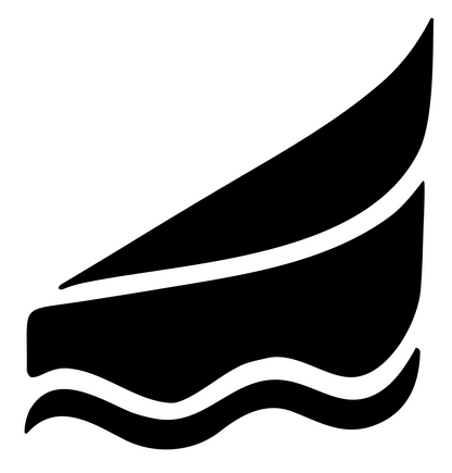 Cheese Wedge Wave Icon #ffffff/#000000