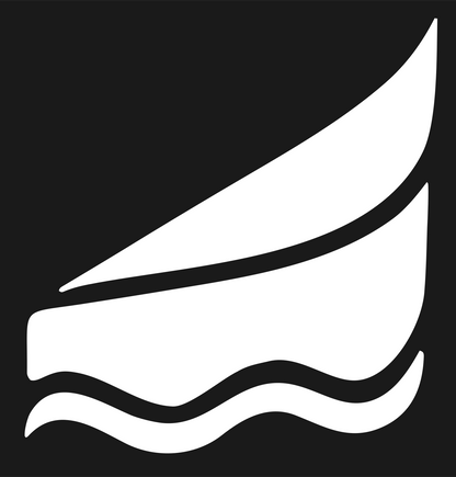 Cheese Wedge Wave Icon #1a1a1a/#ffffff