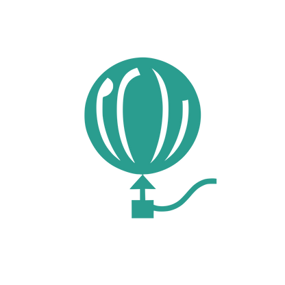 Balloon Pump Logo #2A9D8F