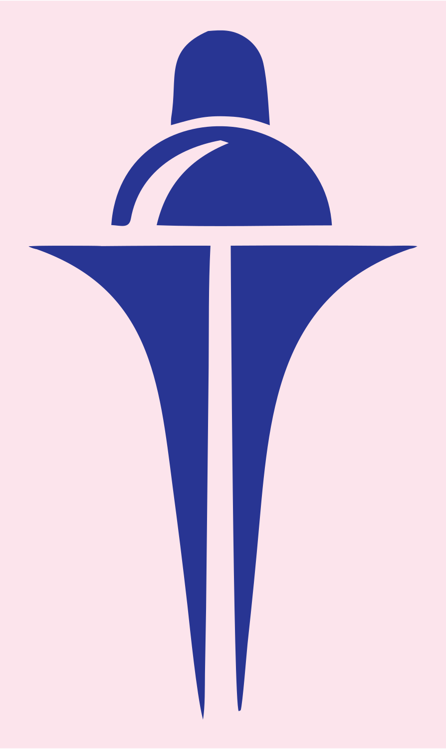 Sleek Cocktail Shaker Logo #fce4ec/#283593