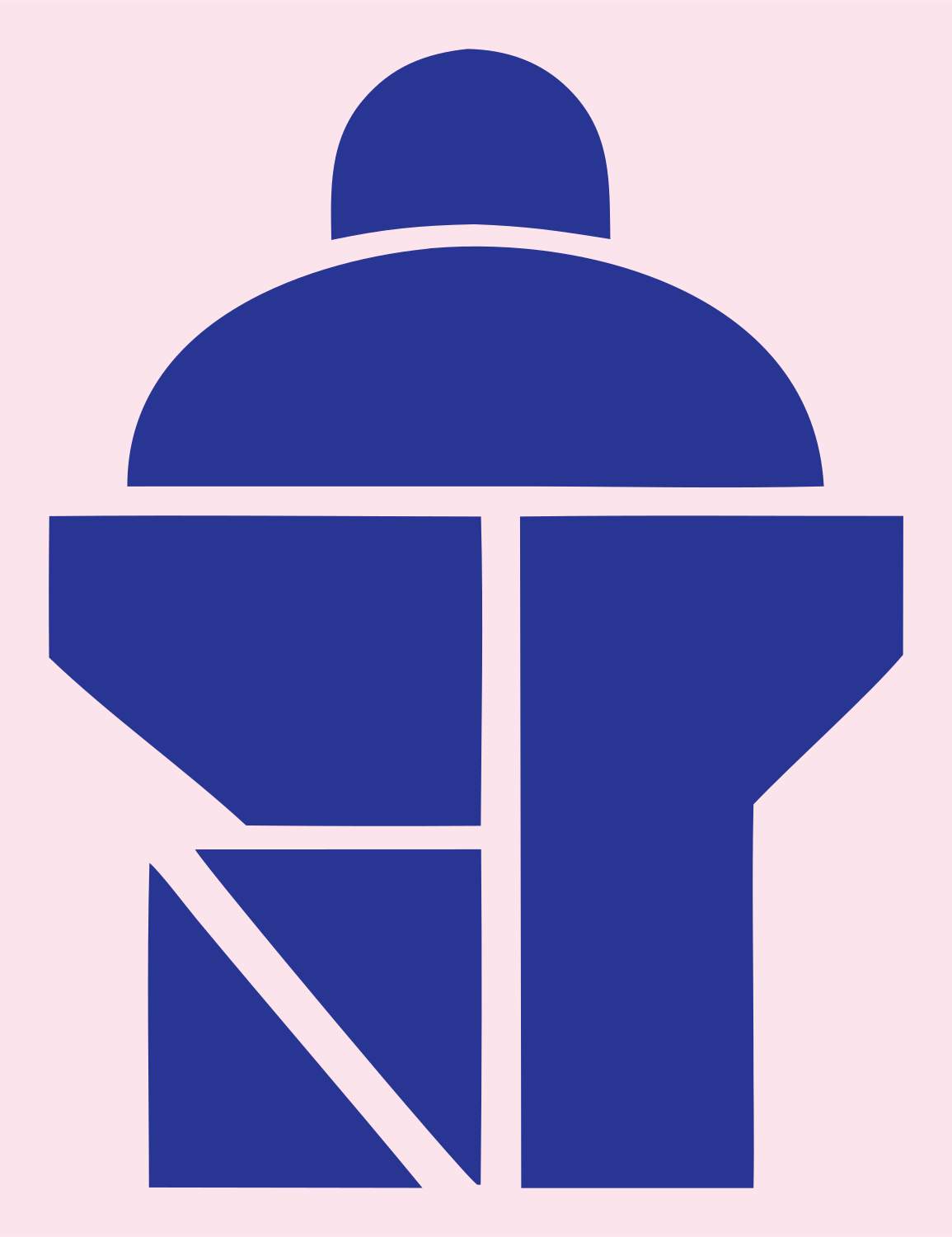 Modular Cocktail Shaker Icon #fce4ec/#283593